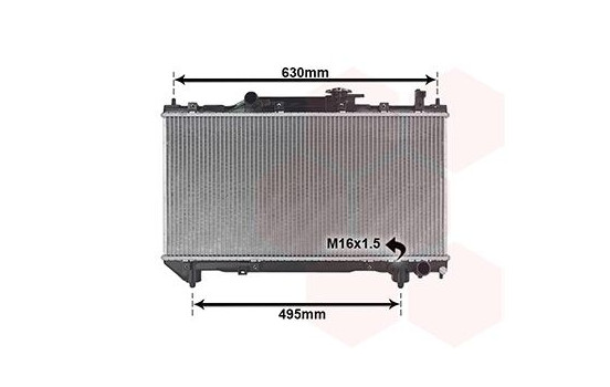 Radiateur, refroidissement du moteur *** IR PLUS *** 53002239 International Radiators Plus, Image 3