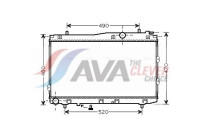 Radiateur, refroidissement du moteur KA2086 Ava Quality Cooling