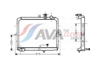 Radiateur, refroidissement du moteur KAA2033 Ava Quality Cooling
