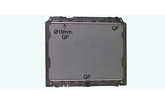Radiateur, refroidissement du moteur ME2336 Ava Quality Cooling