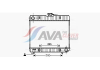 Radiateur, refroidissement du moteur MS2043 Ava Quality Cooling