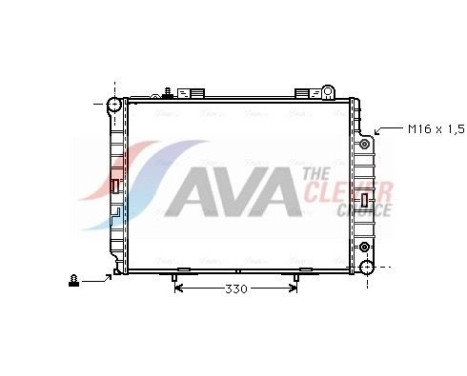 Radiateur, refroidissement du moteur MS2209 Ava Quality Cooling
