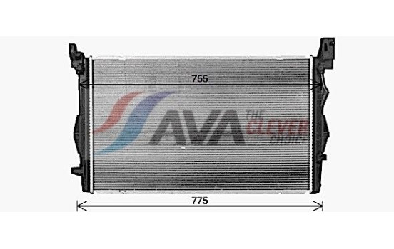 Radiateur, refroidissement du moteur MS2732 Ava Quality Cooling