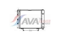 Radiateur, refroidissement du moteur MSA2066 Ava Quality Cooling