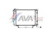 Radiateur, refroidissement du moteur MSA2069 Ava Quality Cooling