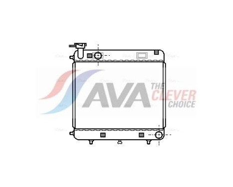 Radiateur, refroidissement du moteur MSA2085 Ava Quality Cooling