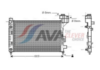 Radiateur, refroidissement du moteur MSA2248 Ava Quality Cooling