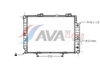 Radiateur, refroidissement du moteur MSA2283 Ava Quality Cooling