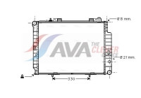 Radiateur, refroidissement du moteur MSA2302 Ava Quality Cooling