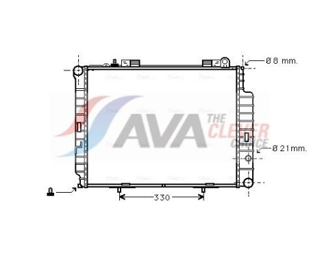Radiateur, refroidissement du moteur MSA2302 Ava Quality Cooling
