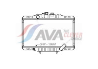 Radiateur, refroidissement du moteur MTA2062 Ava Quality Cooling