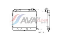 Radiateur, refroidissement du moteur OL2012 Ava Quality Cooling