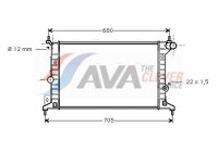 Radiateur, refroidissement du moteur OLA2242 Ava Quality Cooling