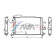 Radiateur, refroidissement du moteur OLA2364 Ava Quality Cooling