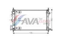 Radiateur, refroidissement du moteur OLA2470 Ava Quality Cooling