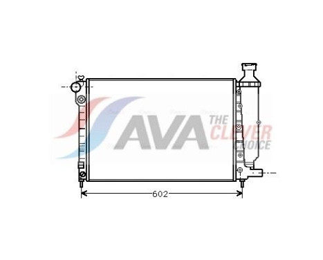 Radiateur, refroidissement du moteur PE2014 Ava Quality Cooling