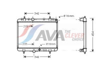 Radiateur, refroidissement du moteur PEA2241 Ava Quality Cooling