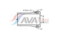 Radiateur, refroidissement du moteur PR2044 Ava Quality Cooling