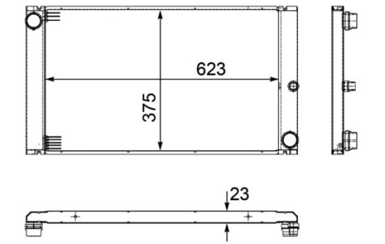 Radiateur, refroidissement du moteur PREMIUM LINE