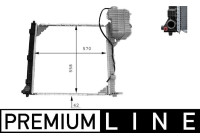 Radiateur, refroidissement du moteur PREMIUM LINE