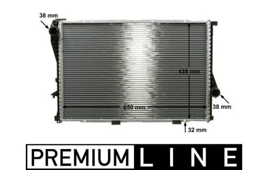 Radiateur, refroidissement du moteur PREMIUM LINE