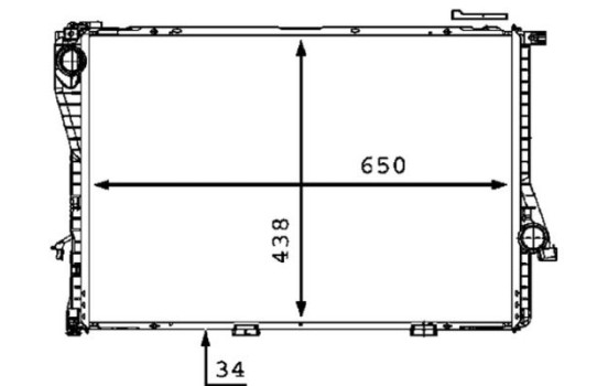 Radiateur, refroidissement du moteur PREMIUM LINE, Image 2