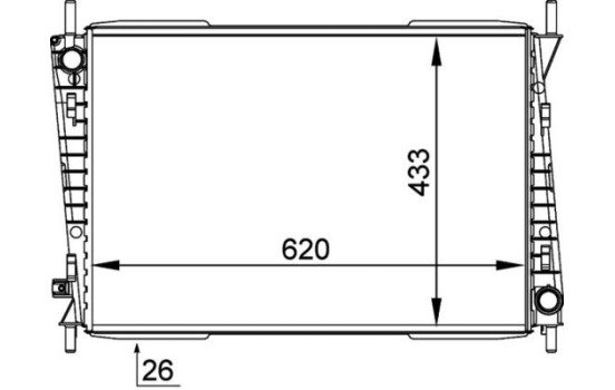 Radiateur, refroidissement du moteur PREMIUM LINE, Image 2