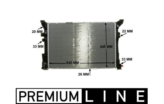 Radiateur, refroidissement du moteur PREMIUM LINE, Image 7