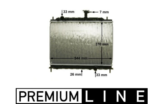 Radiateur, refroidissement du moteur PREMIUM LINE
