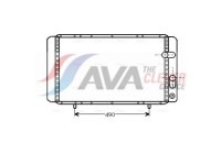 Radiateur, refroidissement du moteur RTA2084 Ava Quality Cooling