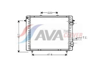 Radiateur, refroidissement du moteur RTA2159 Ava Quality Cooling
