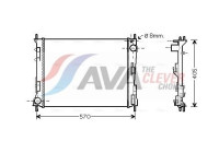 Radiateur, refroidissement du moteur RTA2374 Ava Quality Cooling