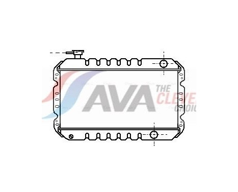 Radiateur, refroidissement du moteur SZ2008 Ava Quality Cooling