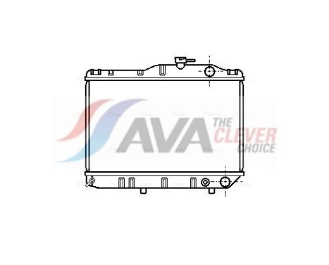 Radiateur, refroidissement du moteur TO2032 Ava Quality Cooling