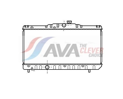 Radiateur, refroidissement du moteur TO2117 Ava Quality Cooling