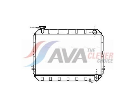 Radiateur, refroidissement du moteur TO2217 Ava Quality Cooling