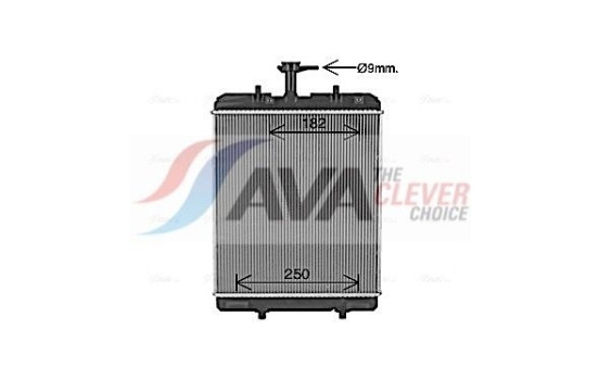 Radiateur, refroidissement du moteur TO2764 Ava Quality Cooling