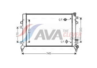 Radiateur, refroidissement du moteur VN2295 Ava Quality Cooling