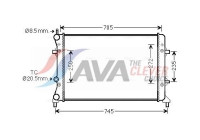 Radiateur, refroidissement du moteur VN2359 Ava Quality Cooling