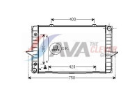 Radiateur, refroidissement du moteur VO2064 Ava Quality Cooling