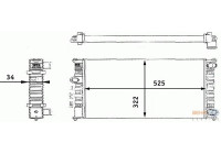 Radiateur, refroidissement du moteur