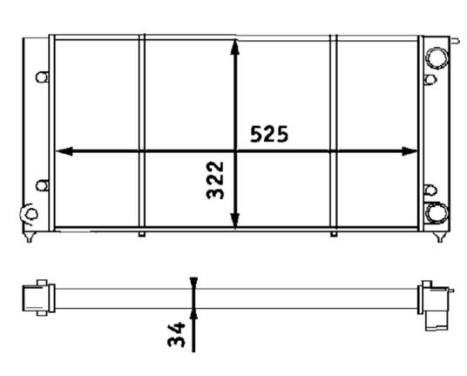 Radiateur, refroidissement du moteur