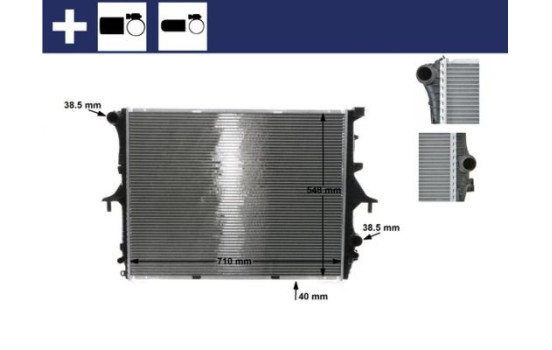 Radiateur, refroidissement du moteur