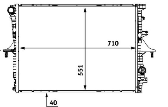 Radiateur, refroidissement du moteur, Image 2