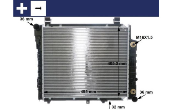 Radiateur, refroidissement du moteur