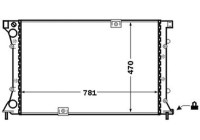 Radiateur, refroidissement du moteur