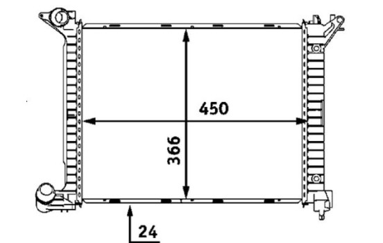 Radiateur, refroidissement du moteur