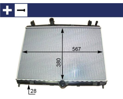 Radiateur, refroidissement du moteur