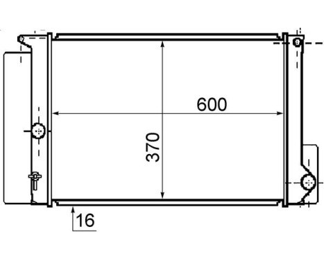 Radiateur, refroidissement du moteur