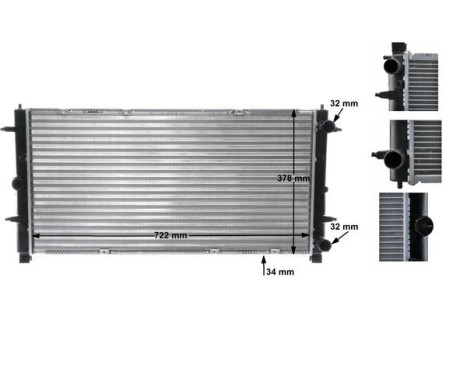 Radiateur, refroidissement du moteur